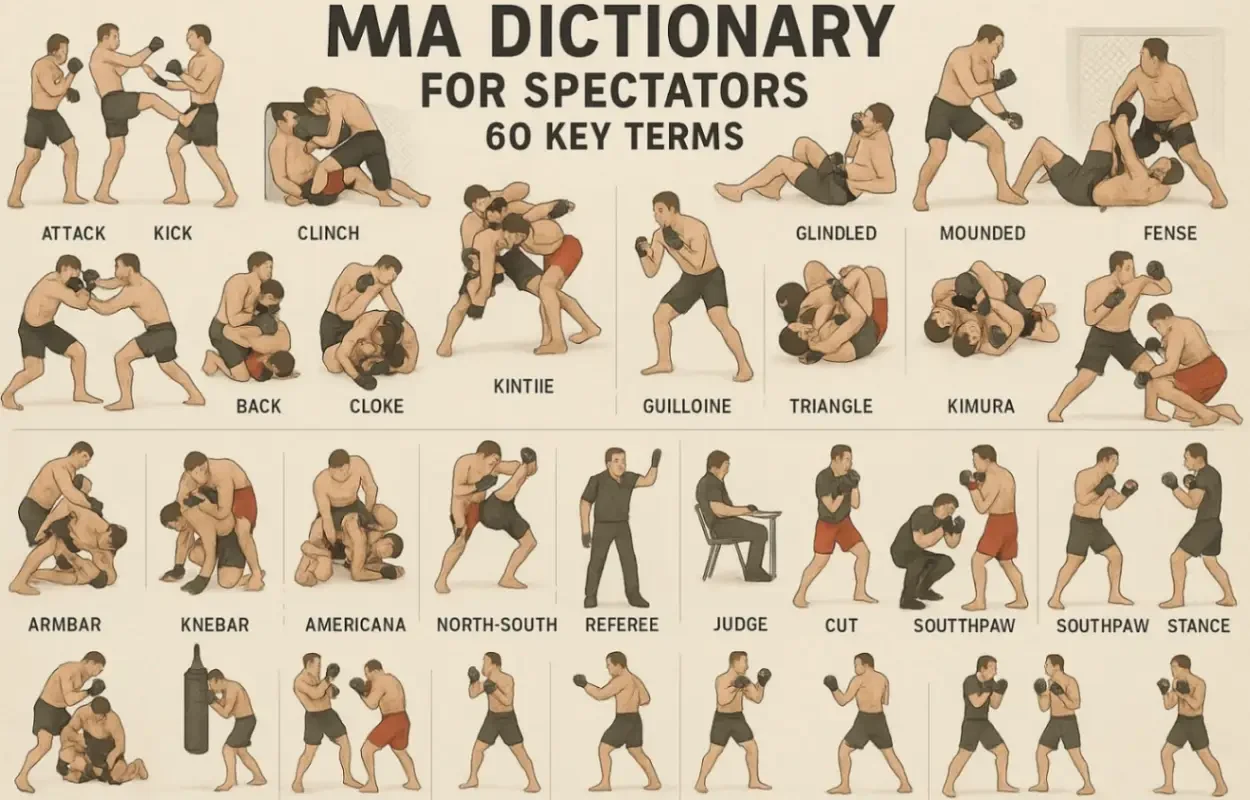 Словарь ММА для зрителя: 60 ключевых терминов