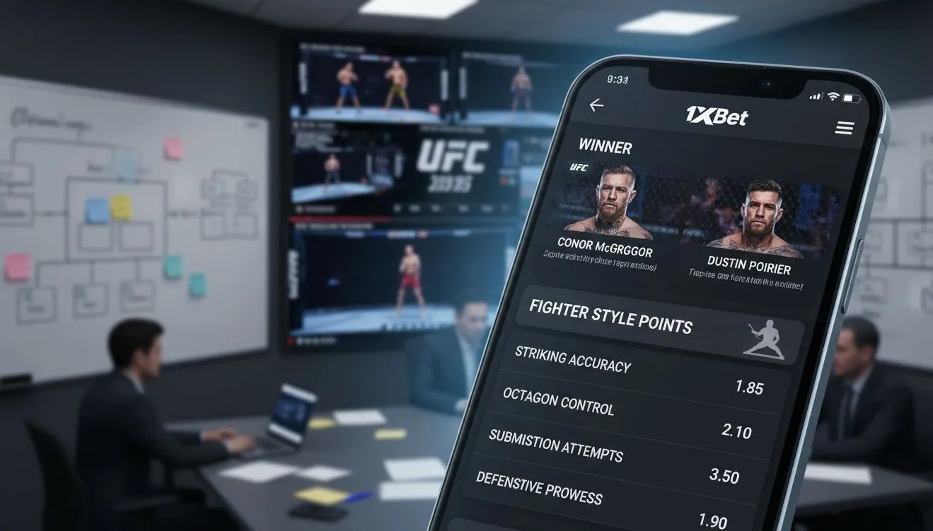 Как букмекер 1xBet оценивает стиль бойца UFC при формировании коэффициентов
